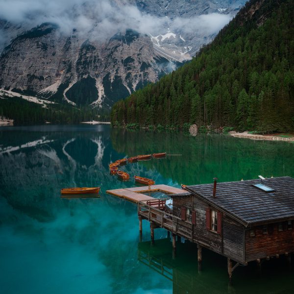Ruud Engels | Photography | De Dolomieten - Botenhuis Lagos di Braies